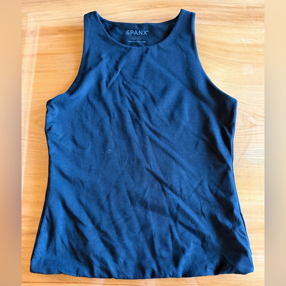SPANX Classic Black Tank Top